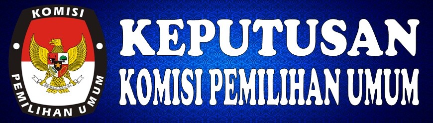 Pedoman Teknis Tata Cara Pencalonan Pemilu Kepala Daerah